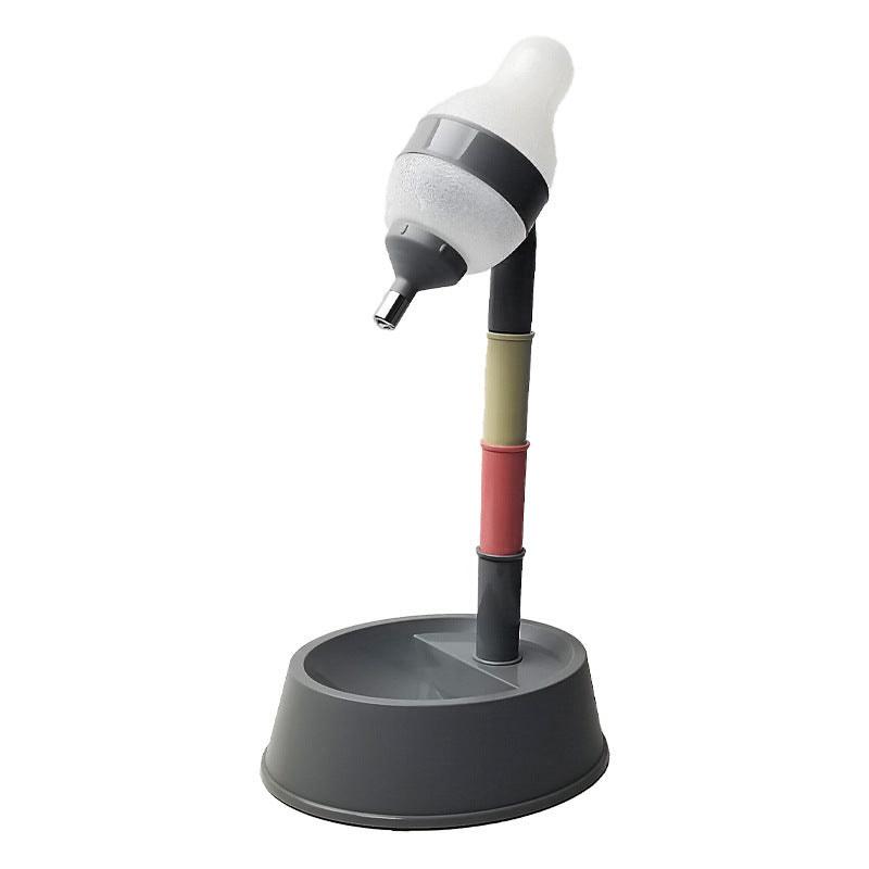 Automatic Adjustable Height Pet Water Dispenser & Feeder Bowl