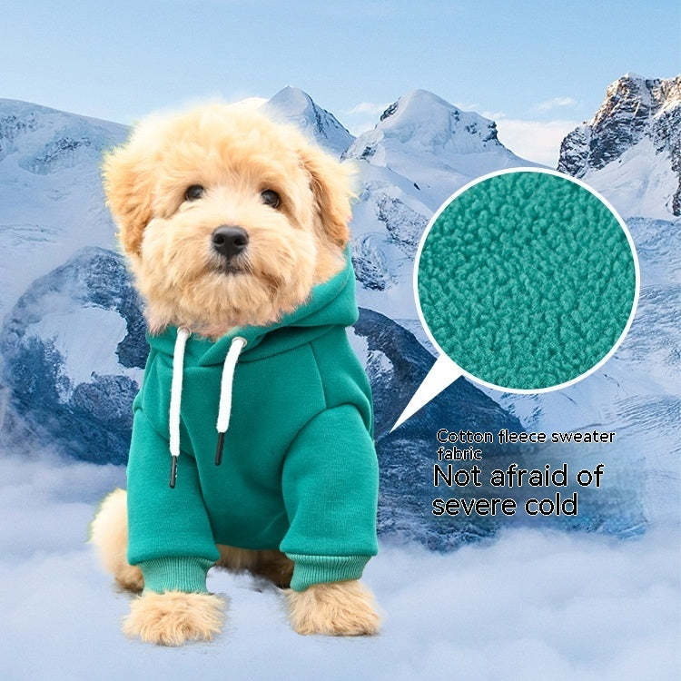 Simple Hooded Fashion Sweater for Dogs